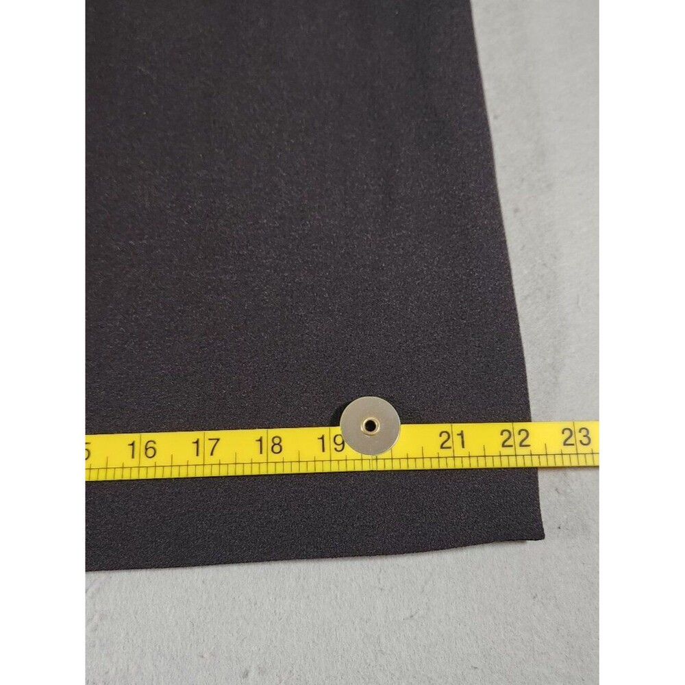 Karl Lagerfeld Sleeveless Black Shift Dress w/ Neckline Houndstooth Trim Size 12 - Picture 5 of 9